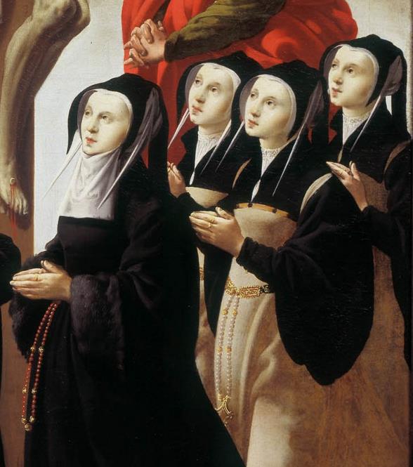 IIIb (IIa-2). Nelle (Cornelia) van Woerden van Vliet en dochters Anna, Alith en Wilhelmina
